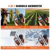 Portable Anemometer Split Design, Temp Range 14-140Fahrenheit, LED Screen Digital Air Speed & Temperature Meter, Wind Chill & Velocity Measurement
