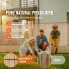 Natural Reed Fencing, 3.3 ft x 13.3 ft, Reed Screen Curtain Balcony Reed Fence Roll for Outdoor Backyard Patio