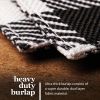 Garden Flag Welcome Wreath 12x18 Inch Printed Burlap Polyester Everyday Decoration