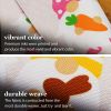 Combo Pack Garden Flag Stand Black 36x16 in & Garden Flag Happy Easter Decoration Three Gnomes with Carrot Chocolate Bunny Egg 12x18 inch Double-Sided